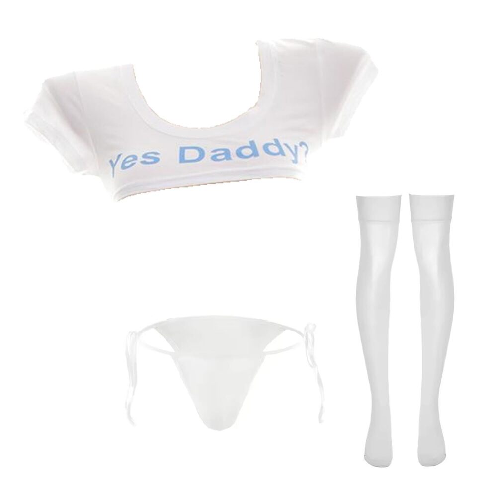 3749 Sexy Lingerie Naughty Slutty Outfits Anime Cosplay Costume Femboy